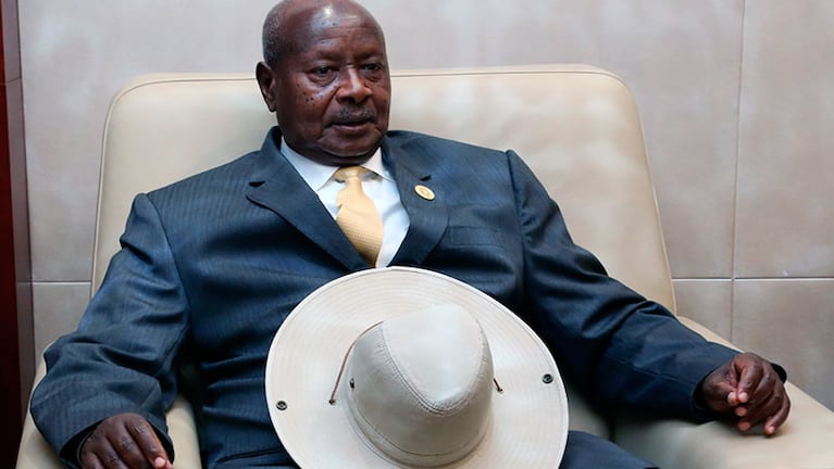 Museveni es exguerrillero y llegó al poder tras un golpe de Estado.