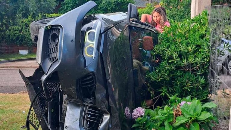 Música, velocidad y vuelco: el video de Anto Pane antes del accidente en Punta del Este