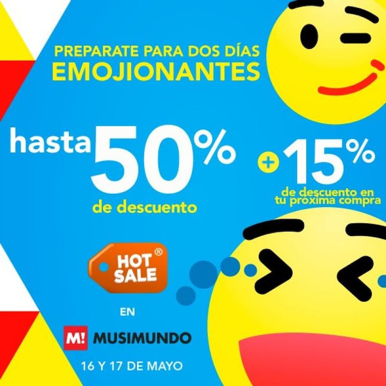 Musimundo ofrece descuentos de hasta el 50% en el Hot Sale