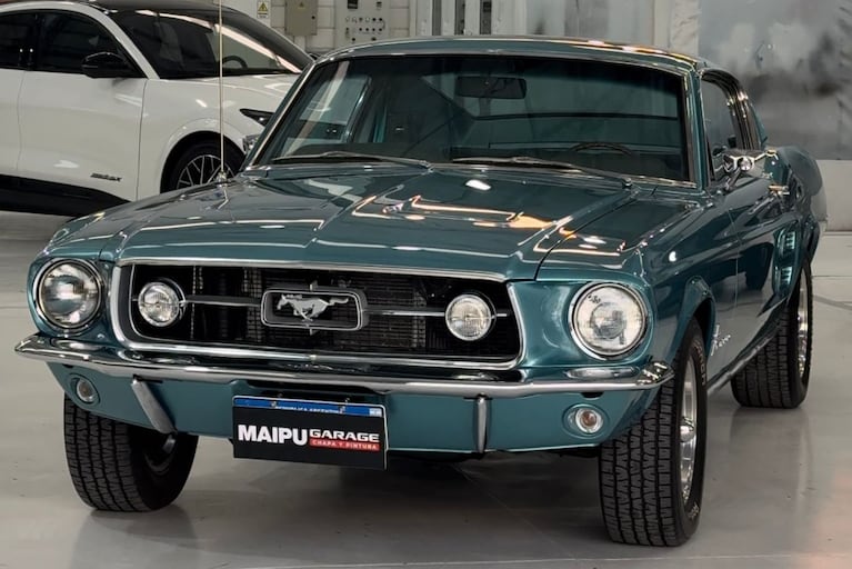 Mustang Fastback ‘67: el nuevo proyecto de Maipú Garage