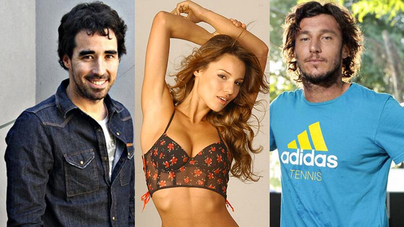 Nacho Viale, Pampita y Pico Mónaco, un trío en Ibiza.