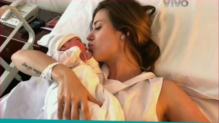 Nació Chloé, la hija de Jésica Cirio y Martín Insaurralde