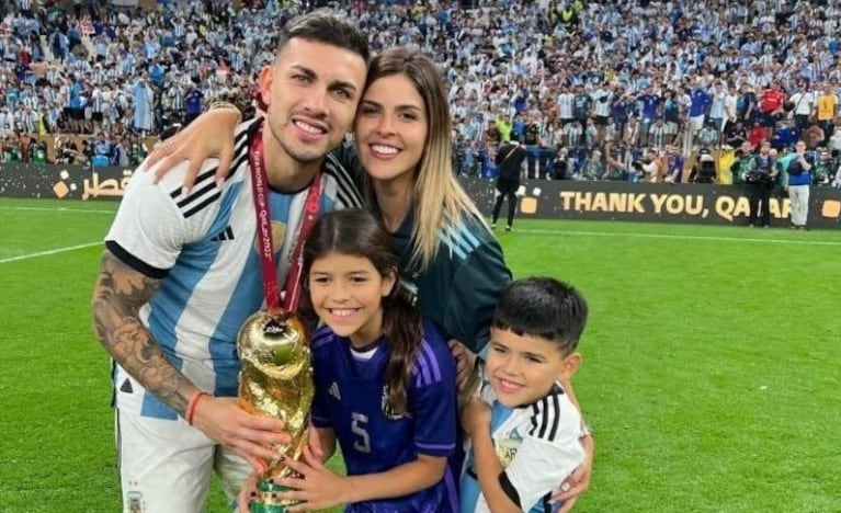 Nació el tercer hijo de Paredes y Camilia Galante: la tierna postal familiar con la que lo anunciaron