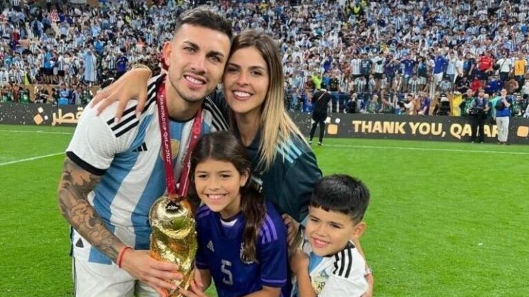 Nació el tercer hijo de Paredes y Camilia Galante: la tierna postal familiar con la que lo anunciaron