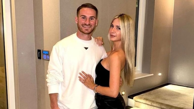 Nació la hija de Alexis Mac Allister y Ailén Cova.