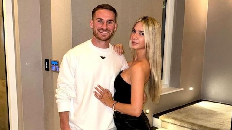 Nació la hija de Alexis Mac Allister y Ailén Cova.