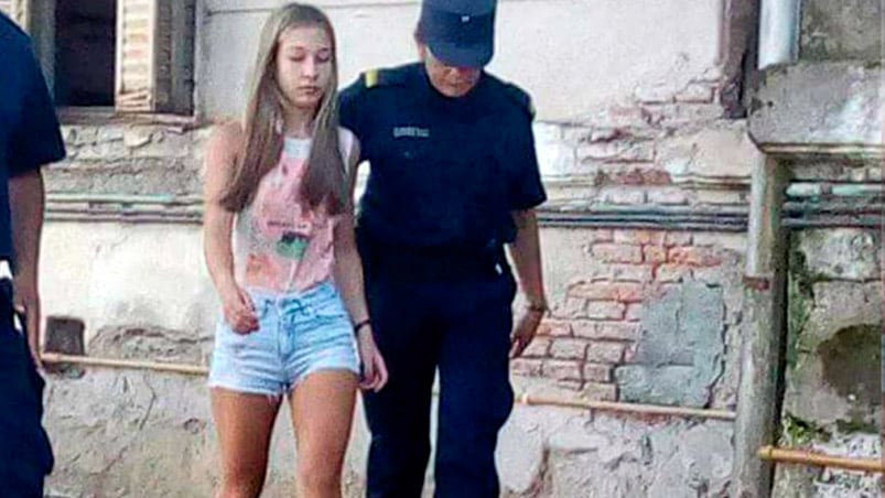 Nahir Galarza, la joven que confesó haber matado a su novio.