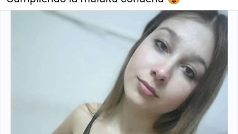 Nahir Galarza publicó fotos desde la cárcel