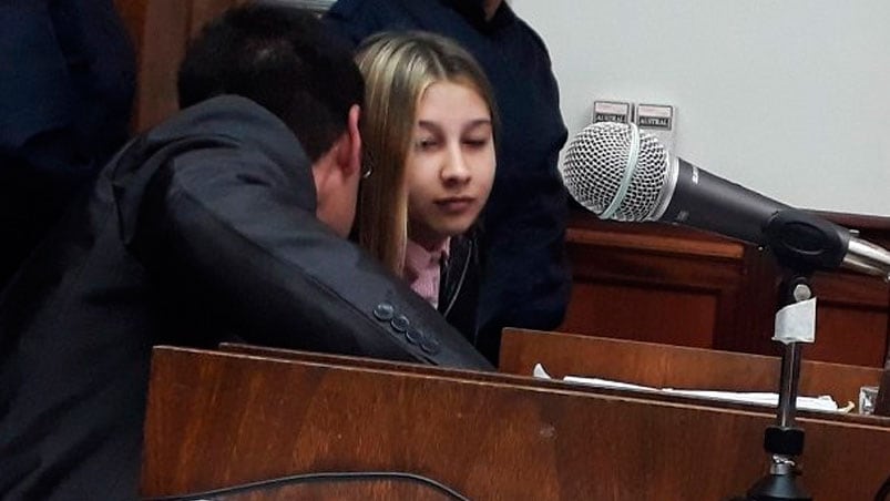 Nahir Galarza se presentó en tribunales luego de amenazar con suicidarse.