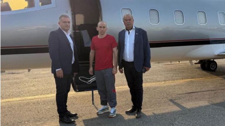 Nahuel Gallo fue liberado por Venezuela.