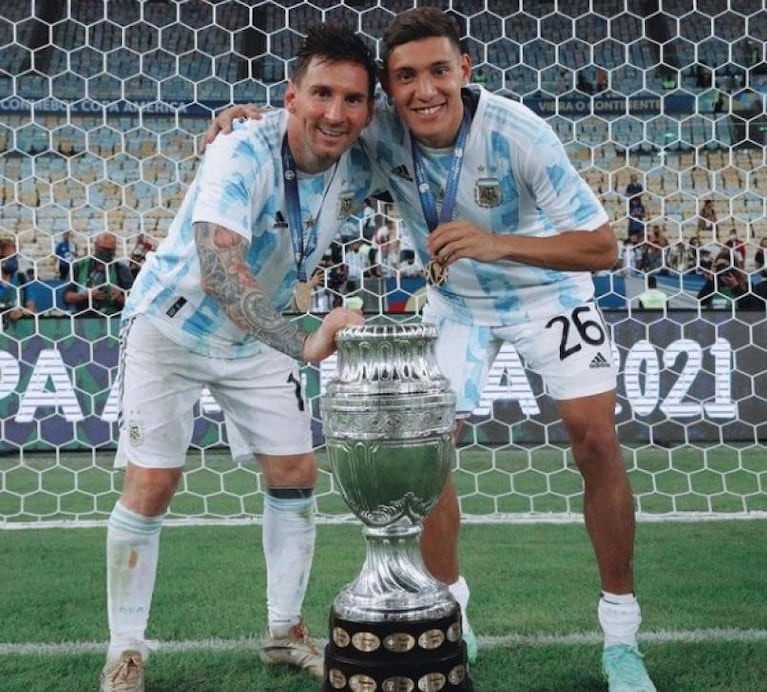 Nahuel Molina, de Embalse a ser campeón con Argentina: la emoción de su papá