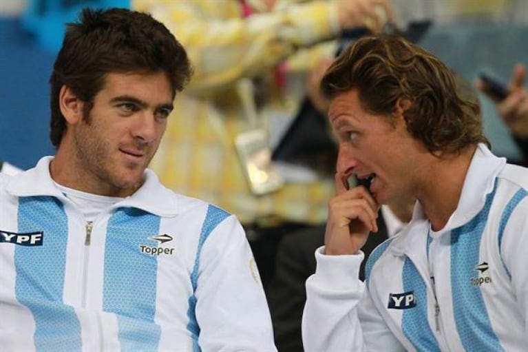 Nalbandian habló de su pelea con Del Potro