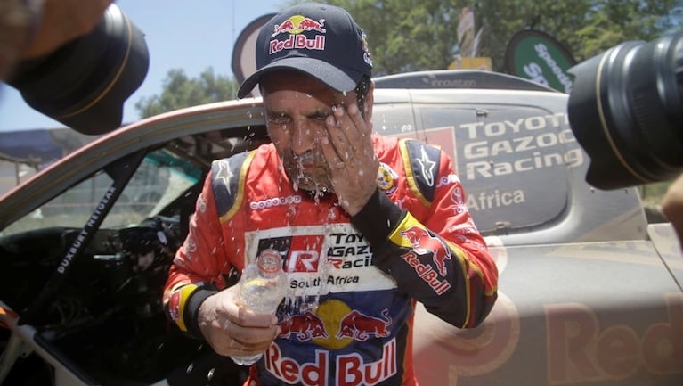 Nasser Al-Attiyah ganó el Dakar en 2012 y 2015. Foto: AP