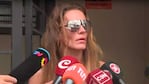 Natacha dialogó con la prensa en medio del escándalo.