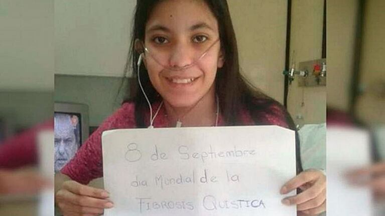 Natalí Maidana falleció tras una larga espera del trasplante bipulmonar.