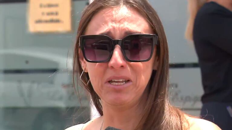 Natalia estuvo con su papá sus últimos minutos de vida.
