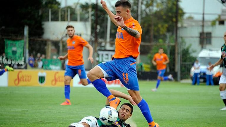 Nazareno Solís fue clave el gol de Talleres.