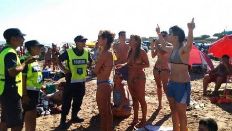 Necochea: el topless no es delito y Córdoba se suma al tetazo