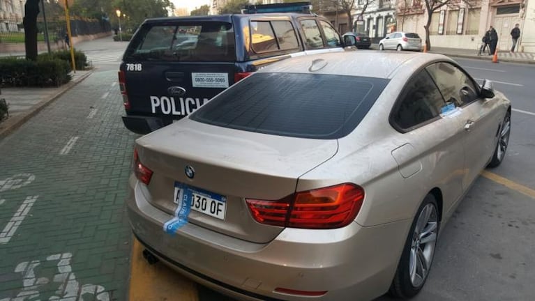 Negaron que Sala esté vinculada con el BMW secuestrado