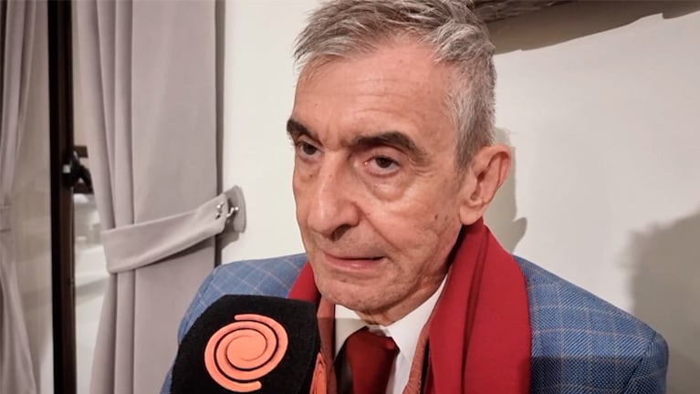 Nelson Castro en diálogo con El Doce en el Vaticano.