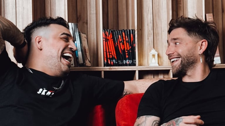 Neno Aguirre y Pablo Tamagnini unieron sus voces para un nuevo estreno.