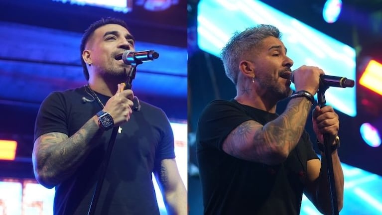Neno y David llevaron su baile del recuerdo al "Gigante de Bomberos".