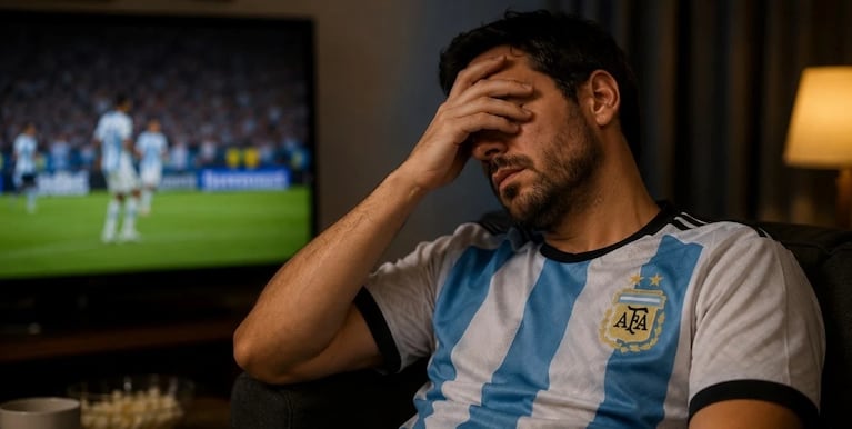 Nervios en los partidos de la Selección.