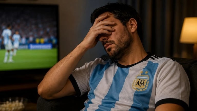 Nervios en los partidos de la Selección.