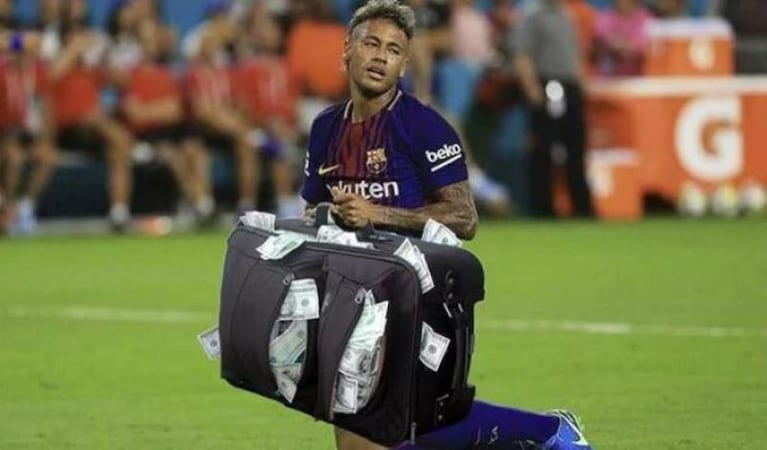 Neymar abandonó el entrenamiento y anunció que se va al PSG