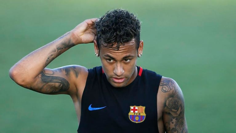 Neymar, en el centro de la polémica.