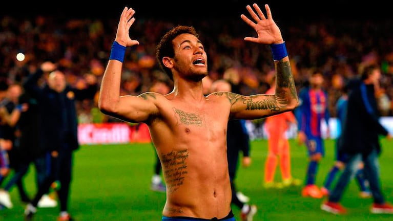 Neymar fue la gran figura de la histórica remontada del Barcelona.