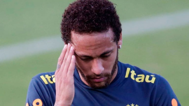 Neymar insistió en que fue cayó en una trampa.
