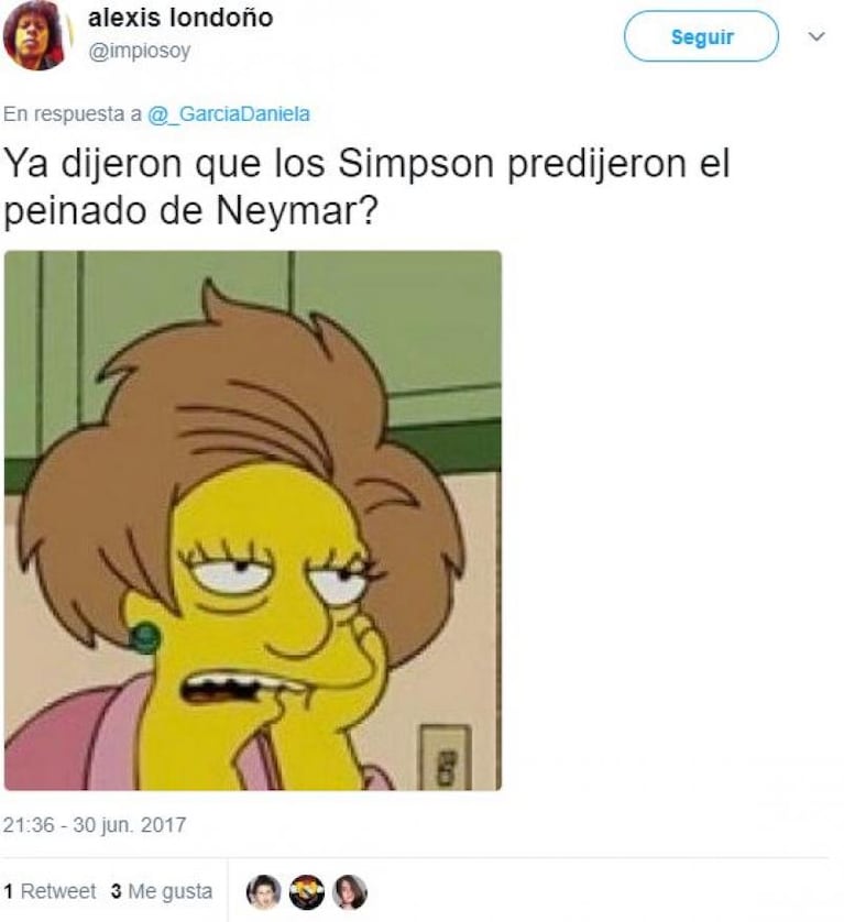 Neymar y su raro peinado nuevo, el blanco de las memes