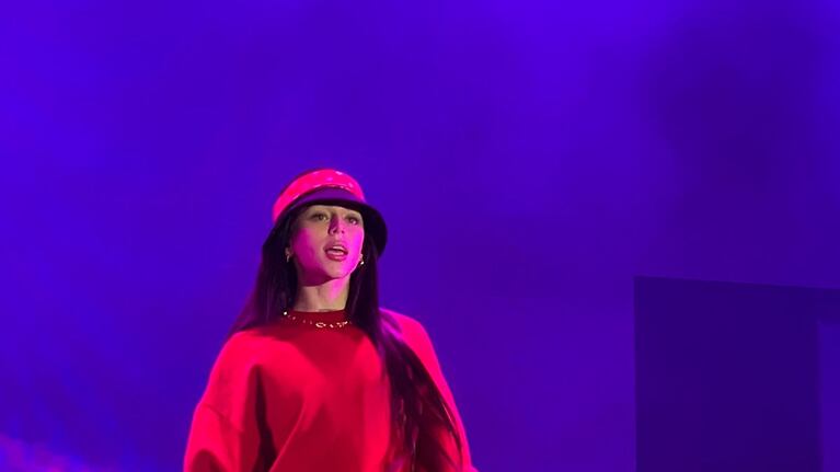 Nicki Nicole en Quality Espacio. / Foto: ElDoce.