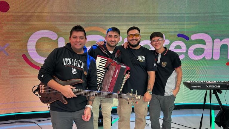 Nico Mattioli en Cuarteteando con la Negra.