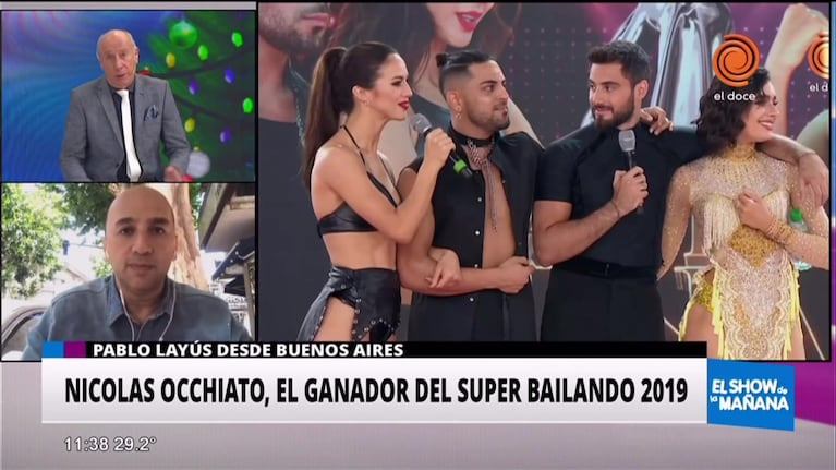 Nico Occhiato ganó el Bailando 2019