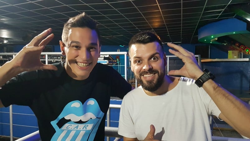 Nico Sattler y Facu Herrera preparan el lanzamiento de su nueva banda.