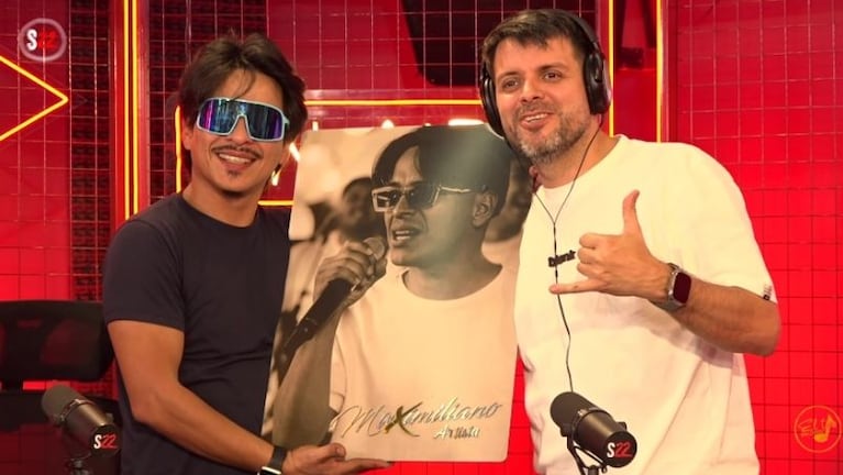 Nico Sattler y Maximiliano Artista juntos después de mucho tiempo.