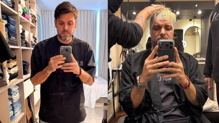 Nico Sattler y su cambio de look en la previa del Movistar.