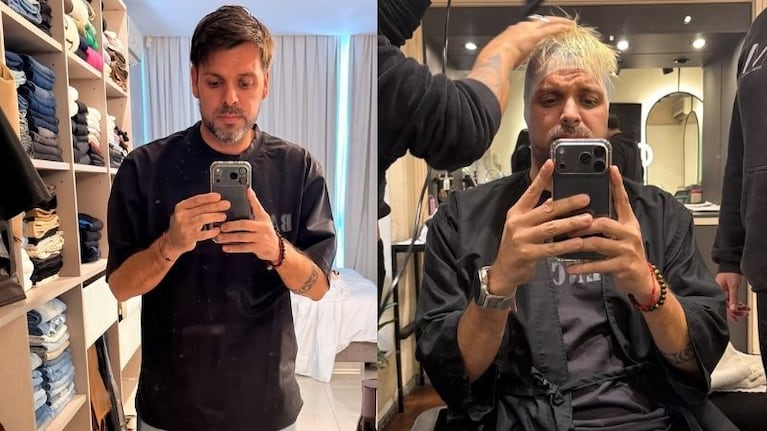 Nico Sattler y su cambio de look en la previa del Movistar.
