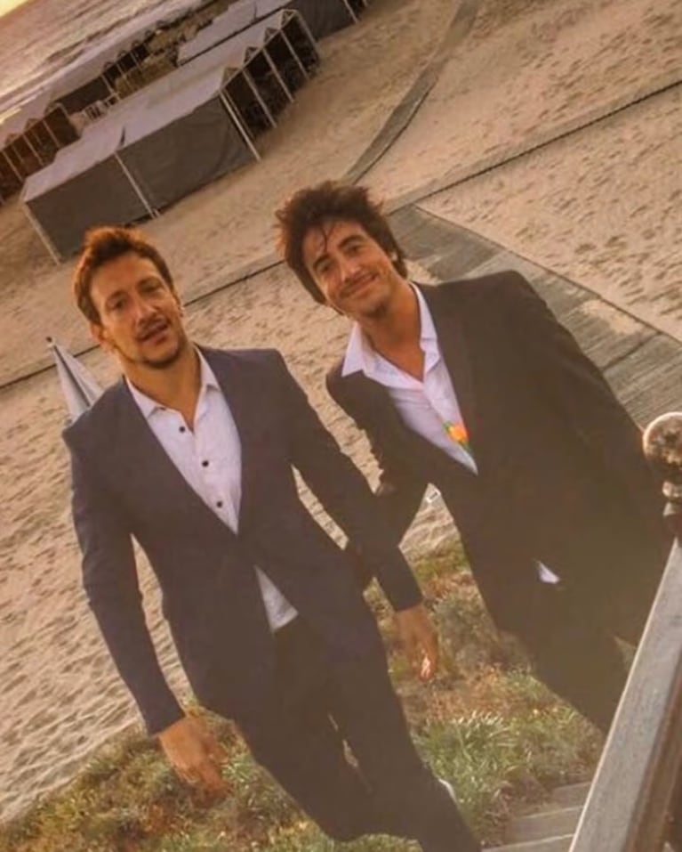 Nico Vázquez homenajeó a su hermano Santiago.