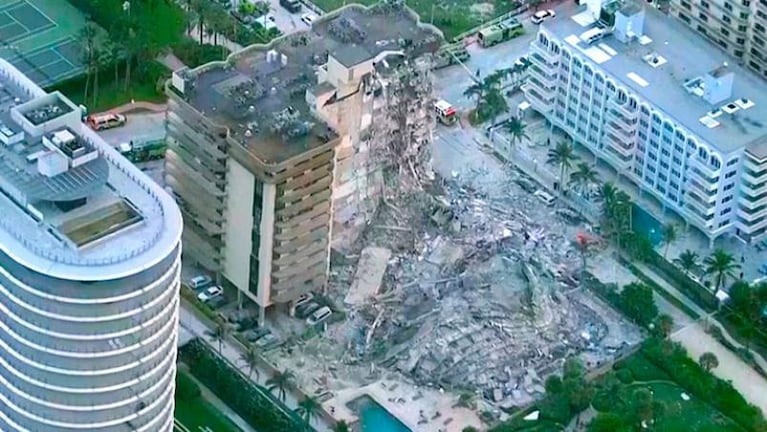 Nico Vázquez y Gimena Accardi estaban en el edificio de Miami: así escaparon