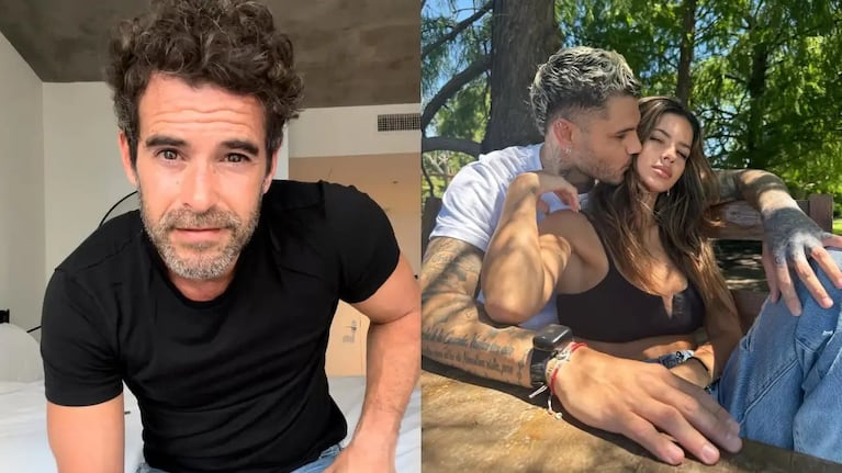 Nicolás Cabré se juntó con Mauro Icardi y la China Suárez