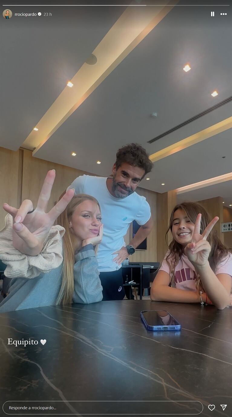 Nicolás Cabré viajo a Tokio con Rufina y Rocío Pardo. (Foto: Instagram/@nicolascabre80)