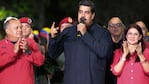 Nicolás Maduro celebró el triunfo en Venezuela. 