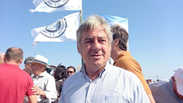 Nicolás Pino, presidente de la Sociedad Rural Argentina (Foto: TN).