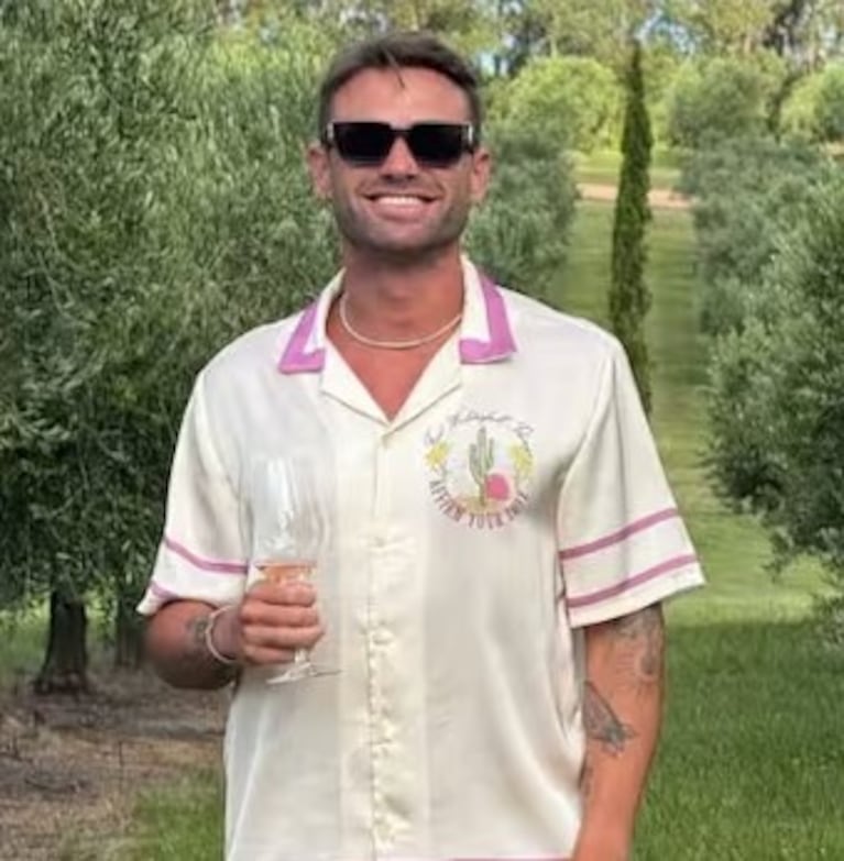 Nicolás Trombino, el padre del bebé que espera Jesica Cirio.