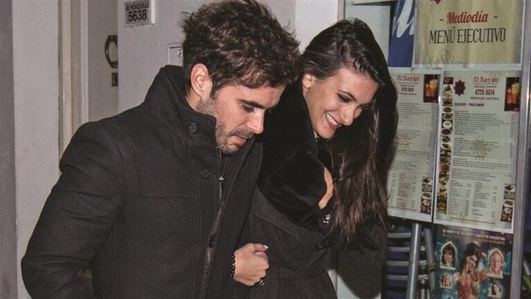 Nicolás y Josefina, su nueva novia de 23 años.