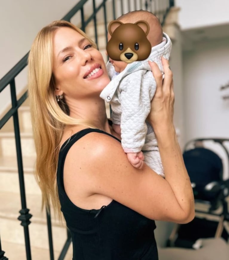 Nicole Neumann subió fotos de su hijo Cruz y le cuestionaron una decisión: “Ni Messi...”