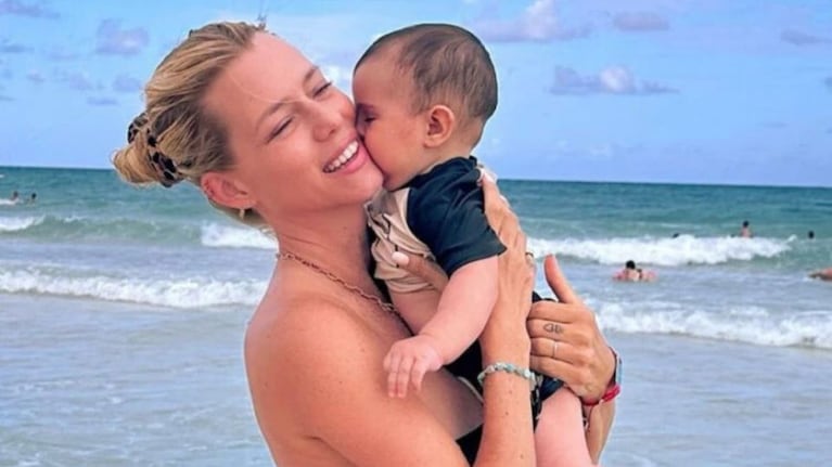 Nicole se sacó una foto con su bebé que causó sorpresa. (Foto: Instagram/@nikitanaueman)